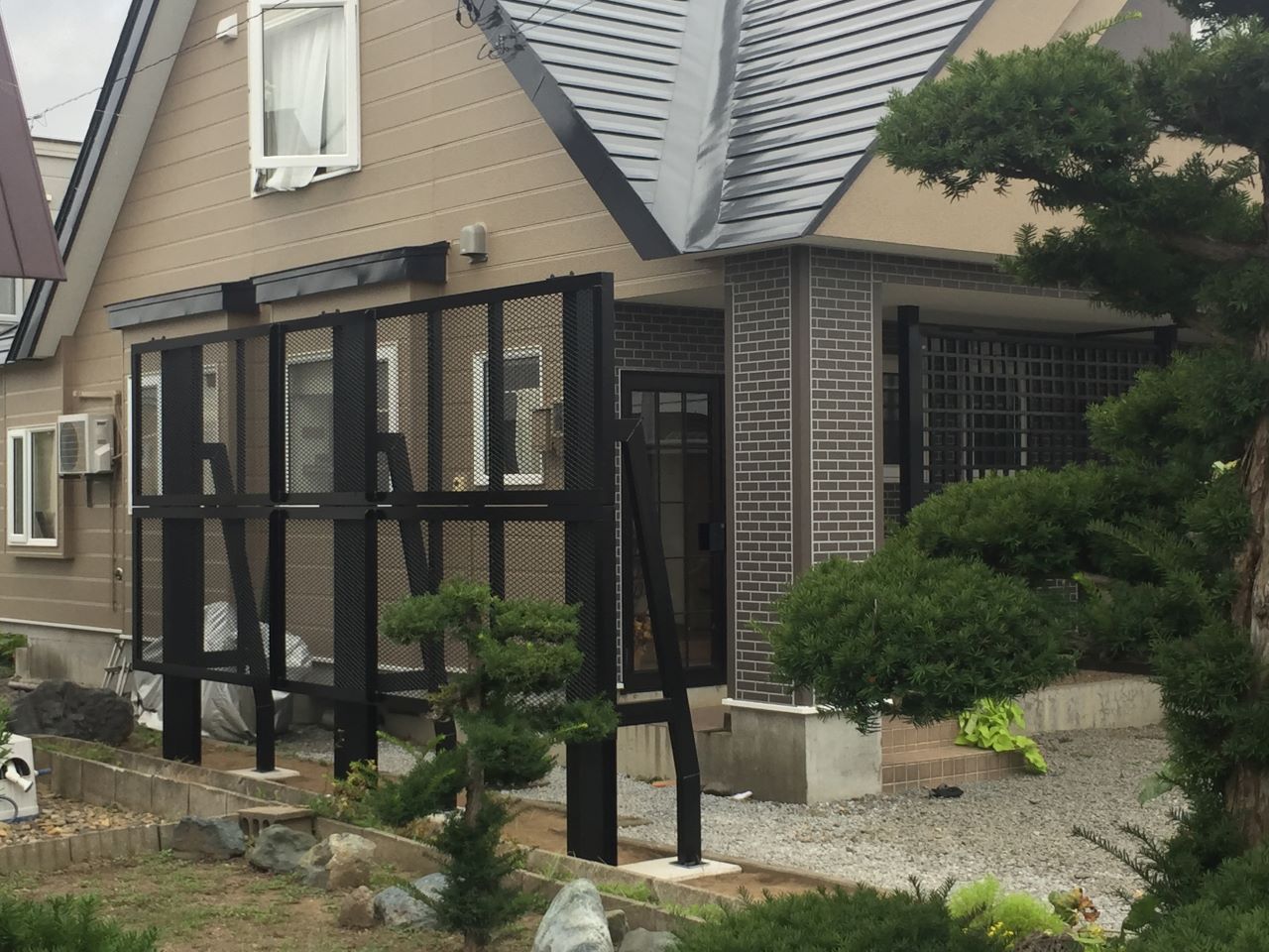 雪止めフェンス（旭川市・B様）