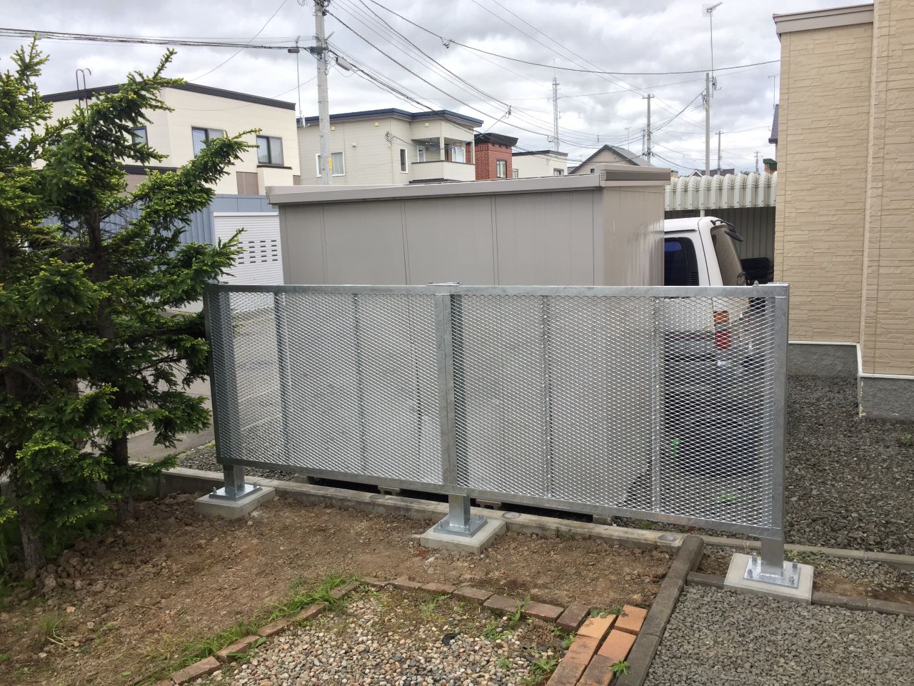 雪止めフェンス（旭川市・Y様）