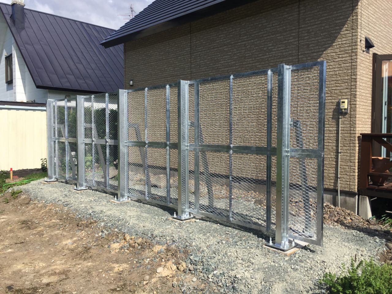 雪止めフェンス（旭川市・H様）
