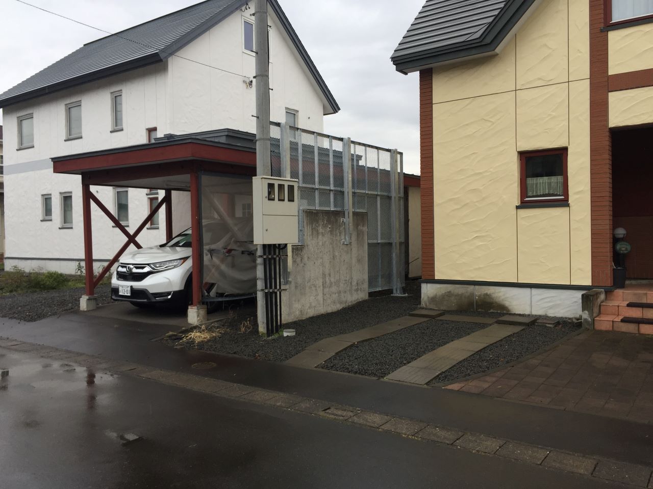 雪止めフェンス（旭川市・Y様）