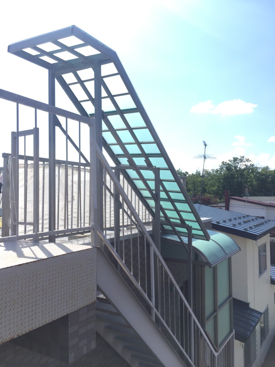 階段屋根(旭川市・Y様) 